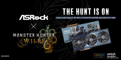 کارت گرافیک RX 9070 XT Monster Hunter Wilds ازراک لیست شد