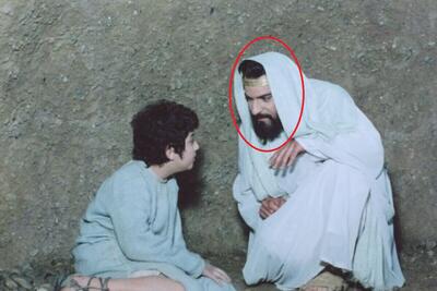  تصویری عاشقانه از جبرئیل سریال یوسف پیامبر کنار همسر هنرمندش