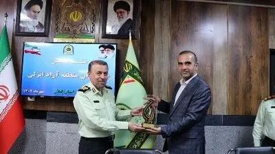  مدیرعامل سازمان منطقه آزاد انزلی با فرمانده انتظامی استان گیلان دیدار کرد