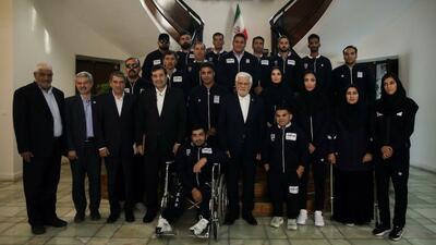 عارف: حمایت از ورزش از راهبردهای نظام و دولت است