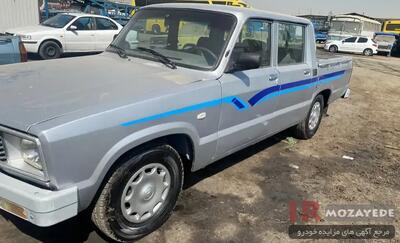  حراج 2 دستگاه خودروی وانت دوکابین کاپرا و مزدا (سازمان حفاظت محیط زیست)