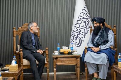 در دیدار دستیار وزیر خارجه ایران با وزیر داخله هیات حاکمه سرپرستی افغانستان چه گذشت
