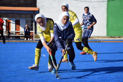  پایان المپیاد استعدادهای برتر هاکی دختران کشور در کرمانشاه/ یزد قهرمان شد