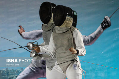  مسابقات شمشیربازی المپیاد استعدادهای برتر دختران ایران - یزد