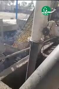  چشم مسئولان روشن؛ استفاده از آب کثیف در یک کارخانه آبمیوه و کمپوت برای شست‌وشو!