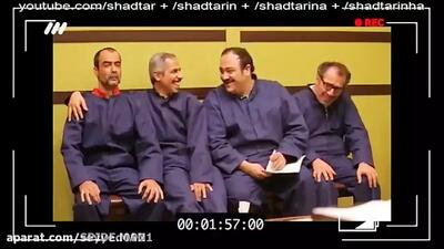  در حاشیه ( پشت صحنه ) ( مهران غفوریان . جواد رضویان ) )