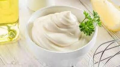  آموزش آشپزی - طرز تهیه سس مایونز اصیل خانگی خوشمزه در یک دقیقه