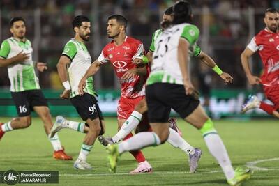 هفته هفتم لیگ برتر| خیبر خرم‌آباد صفر- صفر پرسپولیس (نیمه اول)