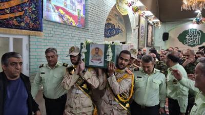  مراسم تشییع پیکر شهید مرزبانی؛ «سجاد صیامی» در مشهد آغاز شد