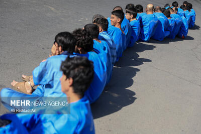  ۳۰ متهم تحت تعقیب در فلاورجان دستگیر شدند