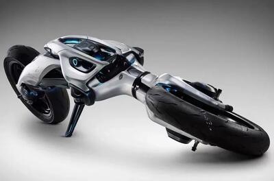  موتورسیکلت برقی یاماها MOTOROiD با قابلیت چرخش ۱۸۰ درجه معرفی شد