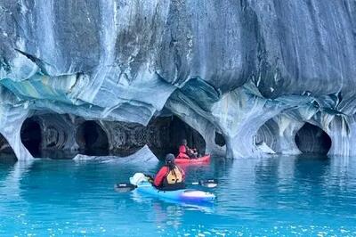  غارهای مرمرین شیلی / شاهکاری از طبیعت