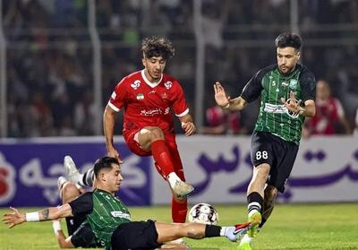  خلاصه بازی خیبر ۲ - پرسپولیس ۱ + فیلم