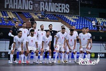 شکست فوتسال مردان ایران مقابل روسیه