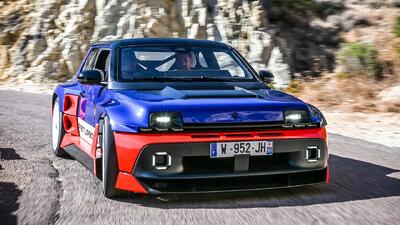 خودروی Renault 5 Turbo 3E با موتورهای درون‌چرخ رونمایی شد + تصویر
