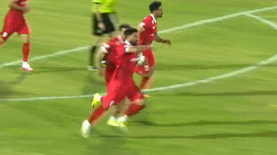 گل اول پرسپولیس به خیبر توسط عالیشاه