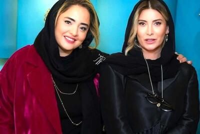  فریبا نادری و نرگس محمدی با استایلی چشم گیر در سلیمانیه عراق ظاهر شدند