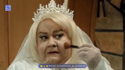  آلبوم عروسی اکبر عبدی و همسر جوانش