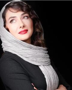 عکس هنری و جذاب هانیه توسلی با تم سیاه و سفید
