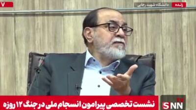  رحیم پور ازغدی: یک زمانی مشکل حجاب، موی سر بود الان که در خیابان هم داف می‌بینیم هم ناف!