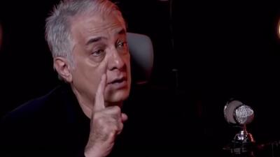  واکنش تند ایرج نوذری به شوخی حامد آهنگی با او در شب‌های مافیا