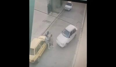  زیر گرفتن سه دختر جوان توسط پراید در مهرشهر بیرجند (فیلم)