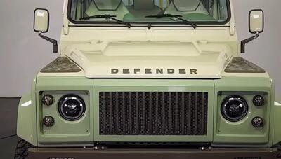  طرفداران لندروور کلاسیک این اثر هنری را ببینند(فیلم)