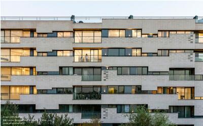  این آپارتمان در اصفهان، رتبه اول جایزه معمار را دارد