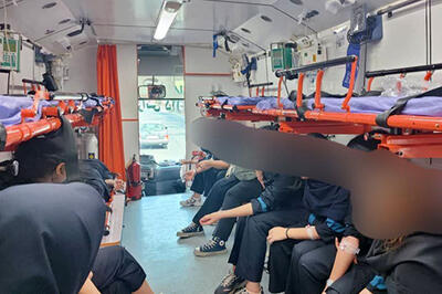  تصادف اتوبوس دانش‌آموزان با سواری در ارومیه