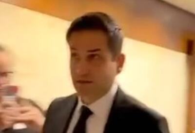  عصبانیت پویا امینی در مراسم ختم محمد کاسبی