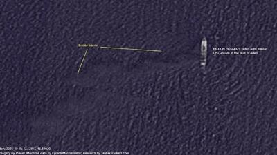  کشتی نفتکش ایران دچار حرق شد؟