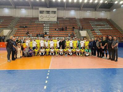  تقابل جذاب هنرمندان کشور با تیم منتخب فوتسال پردیس در هفته تربیت بدنی