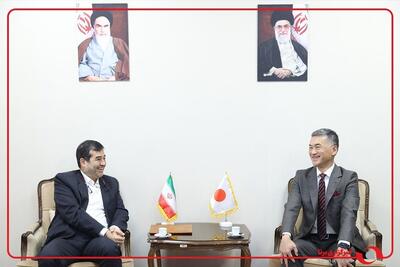  دیدار سفیر ژاپن با وزیر ورزش و جوانان
