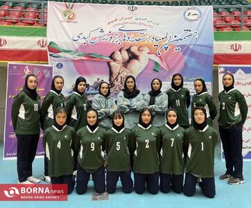  خراسان رضوی قهرمان المپیاد استعدادهای برتر کبدی دختر کشور شد