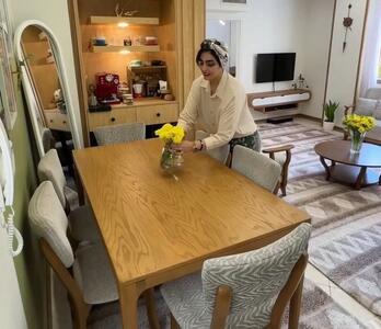  چیدمان 57متری خانه مجردی یک خانم، باعث دعوا شد - چیدانه