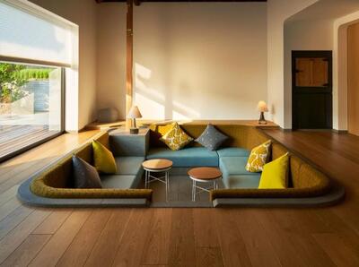  گودال گفتگو؛ ایده تازه معماران برای پذیرایی خانه‌های جان‌دار - چیدانه