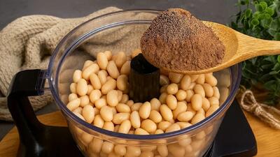  با یه فنجان لوبیا و یه قاشق کاکائو یک دسر خیلی خوشمزه درست کن !