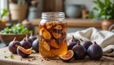  طرز تهیه سرکه انجیر خانگی با روش ساده