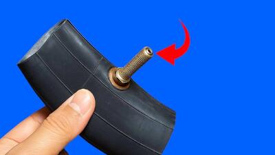  اختراع هوشمندانه با سوپاپ لاستیک های کهنه: چیزی که خیلی ها هنوز نمی دونن!
