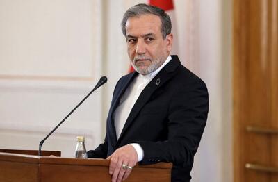  عراقچی: لابی اسرائیل، صحنه‌گردان نمایش یک پهپاد در مجلس بریتانیا و انتساب آن به ایران