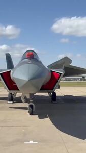  قدرت نمایی چین با نمایش جت جنگنده پنهان‌کار J-20