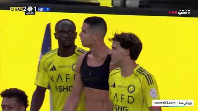 ببینید؛ سوپرگل کریستیانو رونالدو در النصر مقابل الفتح؛ مثل یک موشک!