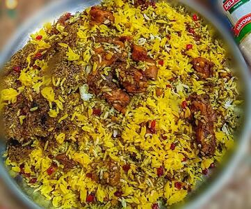  سبزی پلو مخلوط ؛ ترکیبی از عطر دل انگیز برنج و گوشت