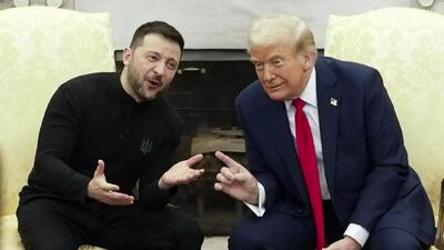  سفر زلنسکی به کاخ سفید طبق برنامه پیش نرفت