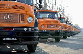  مزایده کامیون کشنده ولوو تیپ N 12 مدل 1371 رنگ زرد - قرمز ظرفیت 40 تن