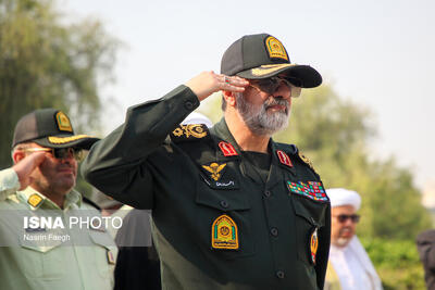  مراسم تکریم خانواده شهدای فراجا در جنگ ۱۲ روزه - کیش