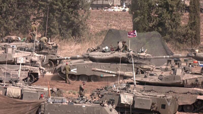  مانور نظامی ارتش اشغالگر در مرزهای لبنان