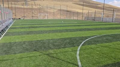  بهره‌برداری از ۴ زمین چمن مصنوعی روستایی در شهرستان سقز