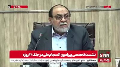  جملات عجیب رحیم‌پور ازغدی: الان که در خیابان هم داف می‌بینیم هم ناف!