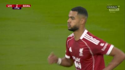  گل اول لیورپول به منچستریونایتد (کودی گاکپو)